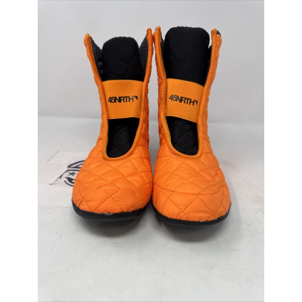 45NRTH Boot Liners Mens 6 Orange Wolvhammer Replacement 2-Bolt Cycling Winter